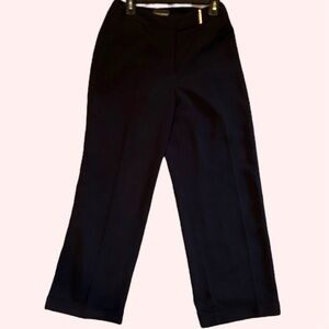 Metrostyle Black Wide Leg Trousers Tailored Fully Lined Size 6